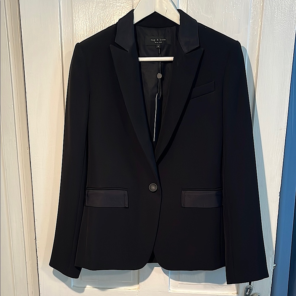 Rag & Bone Rylie Women's Black Blazer